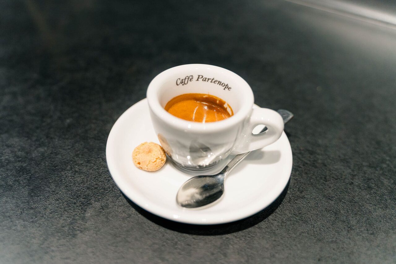Italienischer Espresso bei Mercato Amami Italia in Weiden
